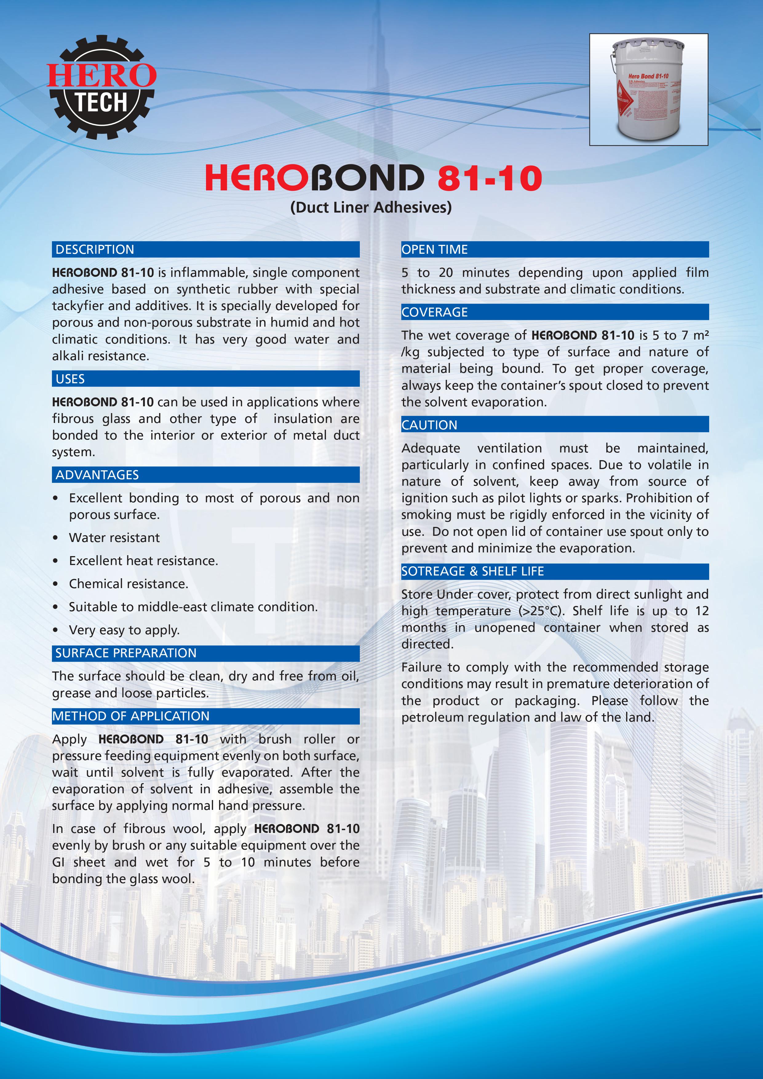 HERO BOND - 81-10