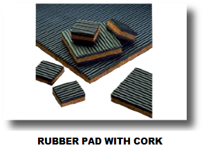 RUBBER PAD WITH CORK
