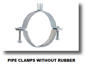PIPE CLAMP WITHOUT RUBBER