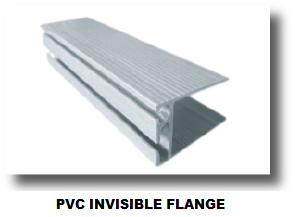 PVC INVISIBLE FLANGE