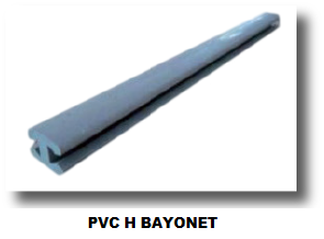 PVC H BAYONET